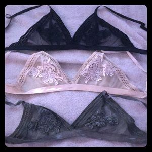 Charlotte Russe bralettes